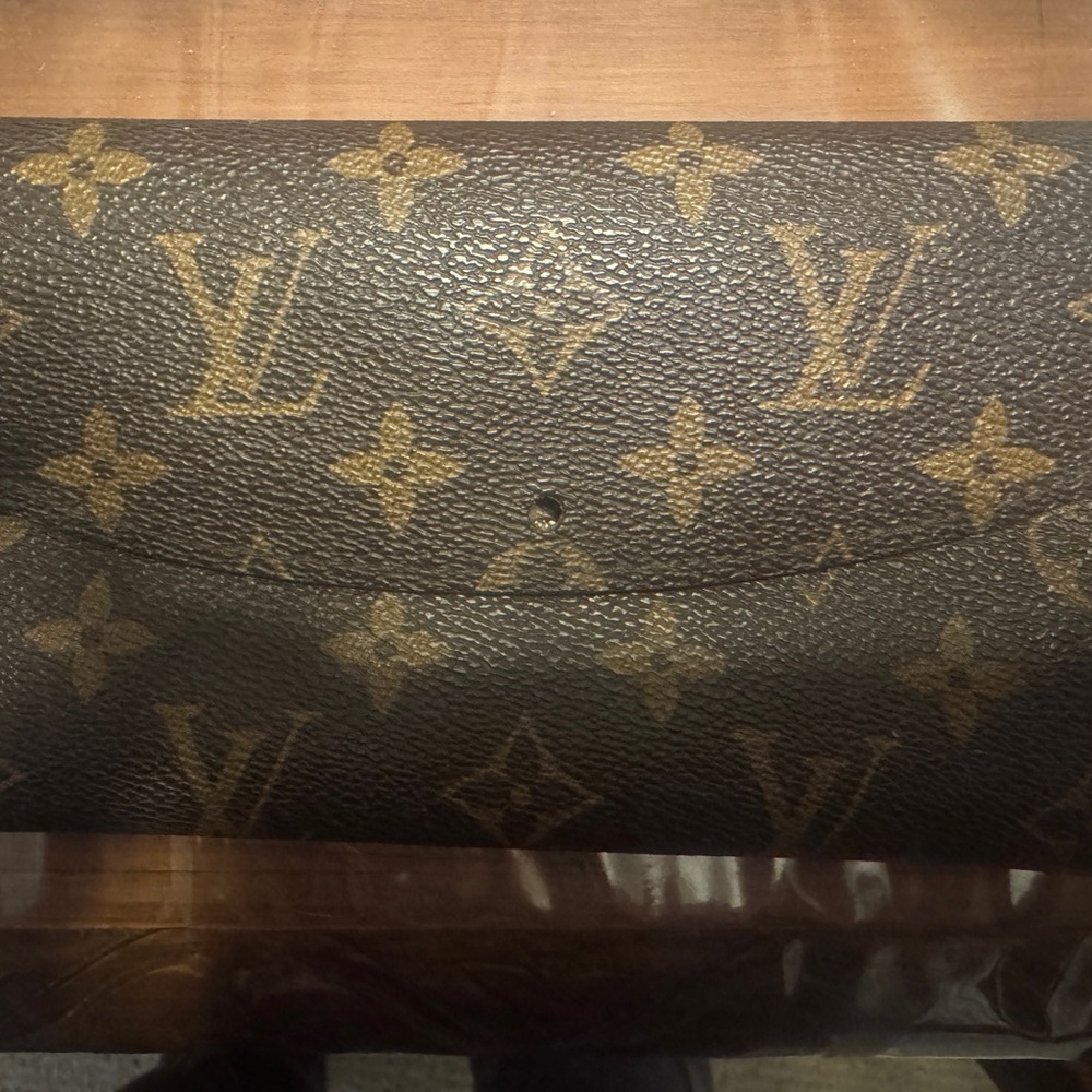 Louis Vuitton Brown Monogram Clutch - VERY USED! Please read the description!